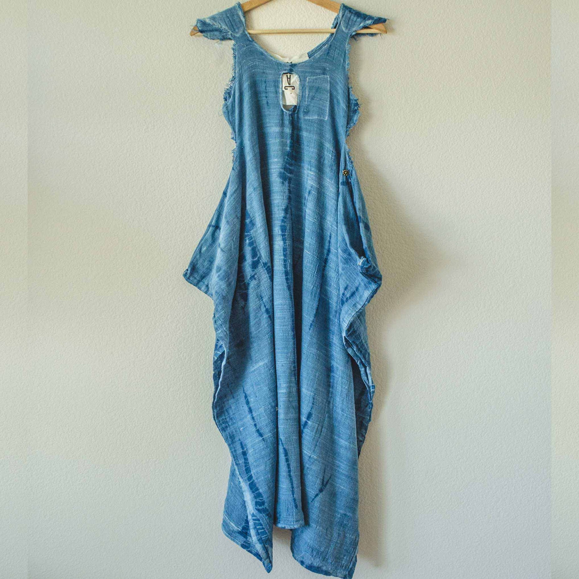 Indigo Ocean Eyelet Dress