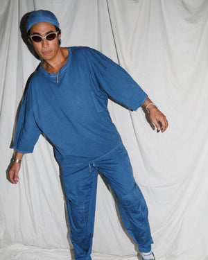 Indigo Organic Cotton Jumbo Shirt