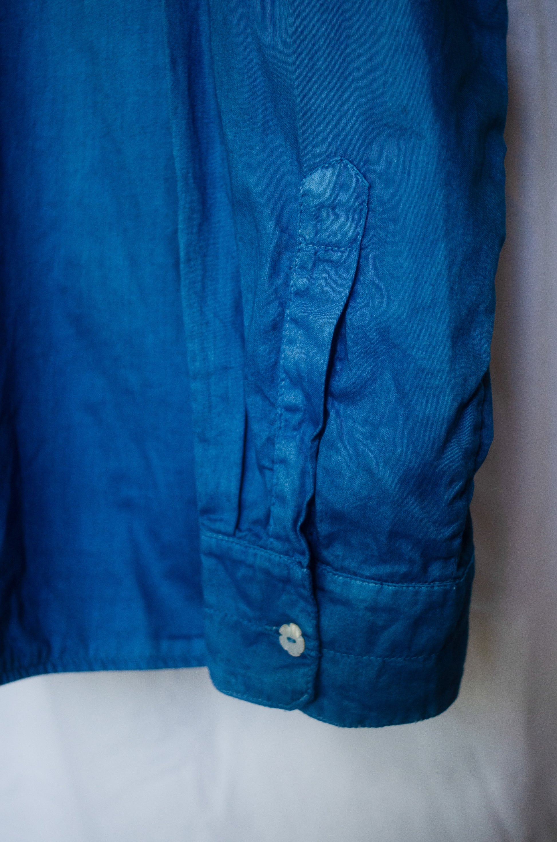 Indigo Organic Cotton Double Shirt