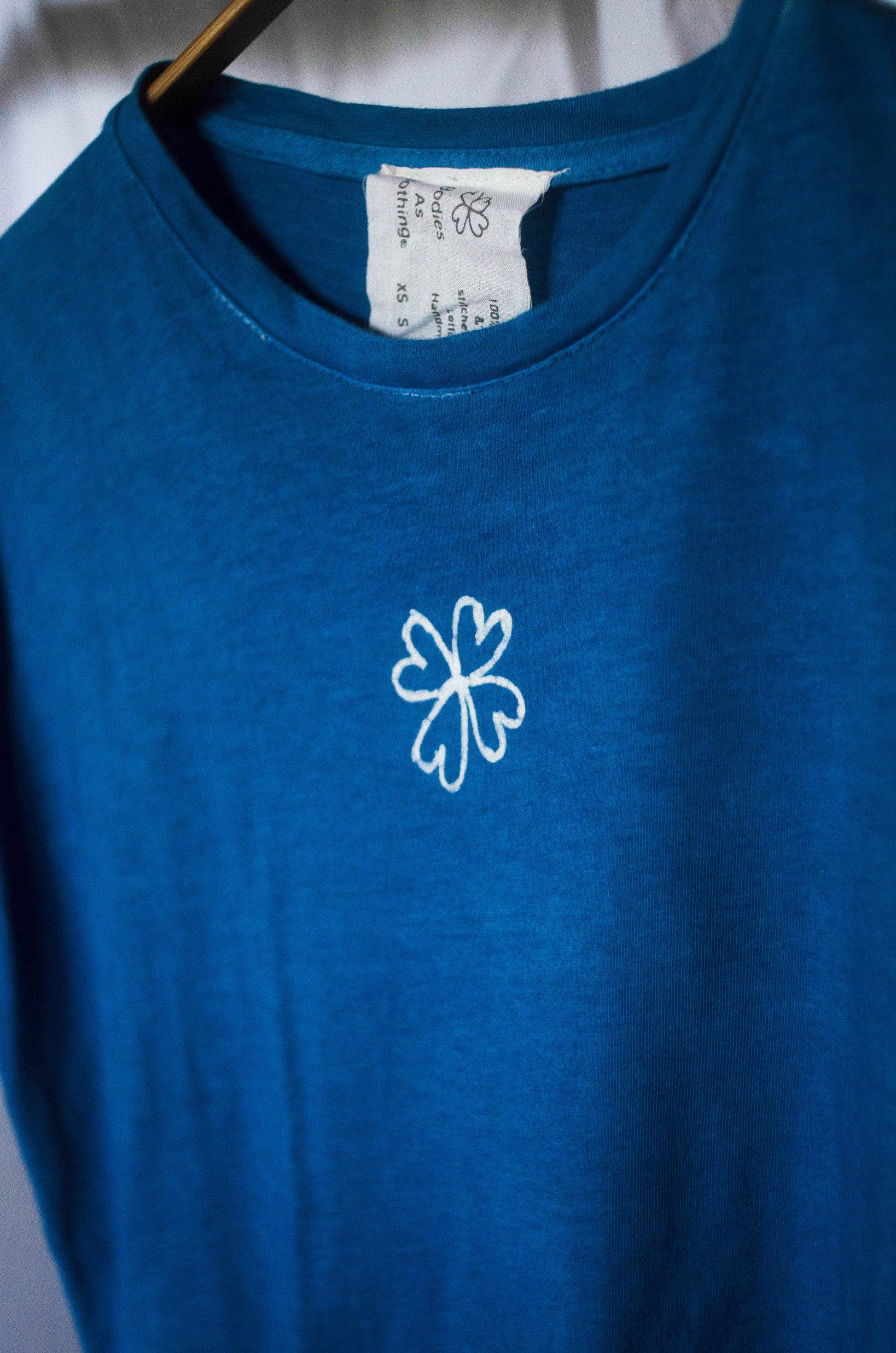 Indigo Batik Logo Organic Cotton Mini Shirt