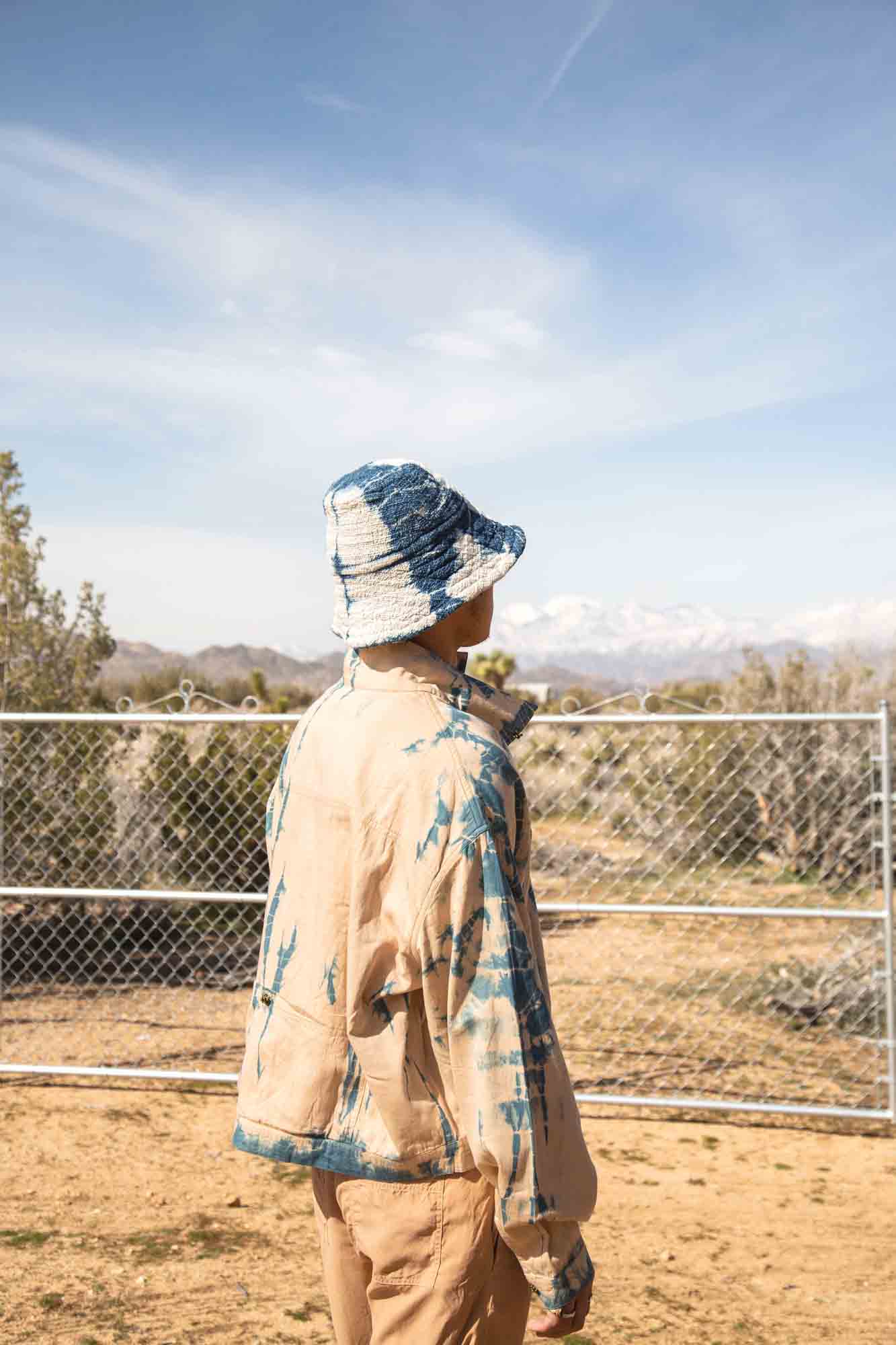 Desert Ocean Sky Organic Cotton Poplin Dream Delivery Jacket