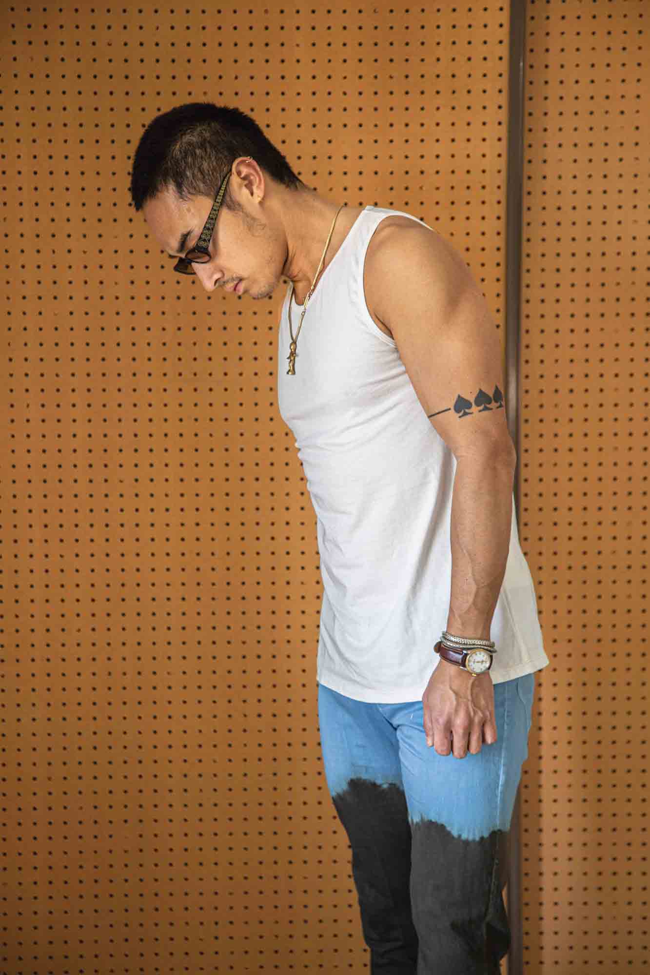 Undyed Organic Cotton Jersey Second Skin Singlet
