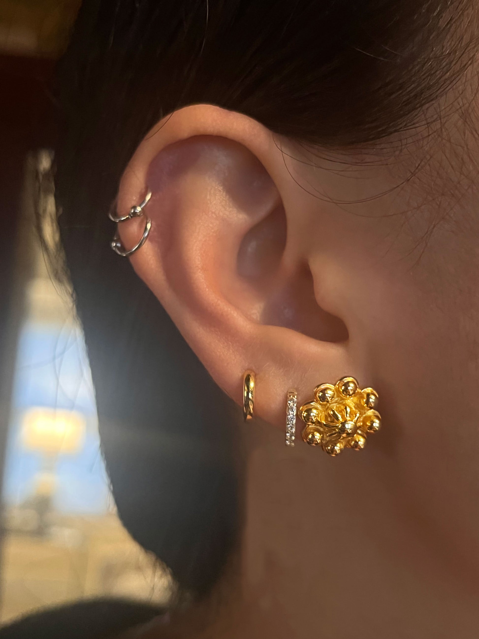 Sun Crown Earrings