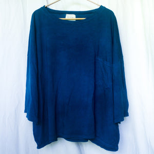 Indigo Organic Cotton Jumbo Shirt