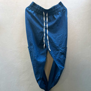 Indigo Hemp-Cotton Elf Pants