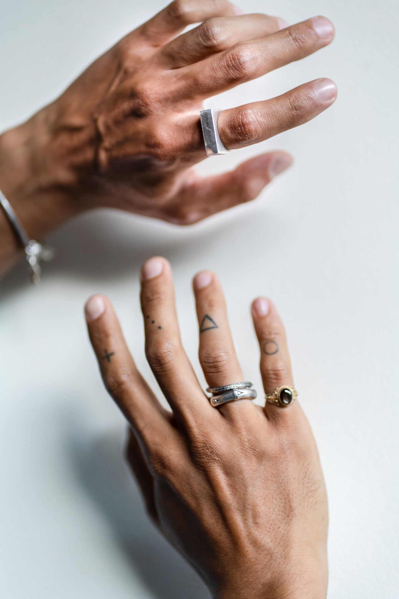 Bridge Signet Ring Lookbook Shot One