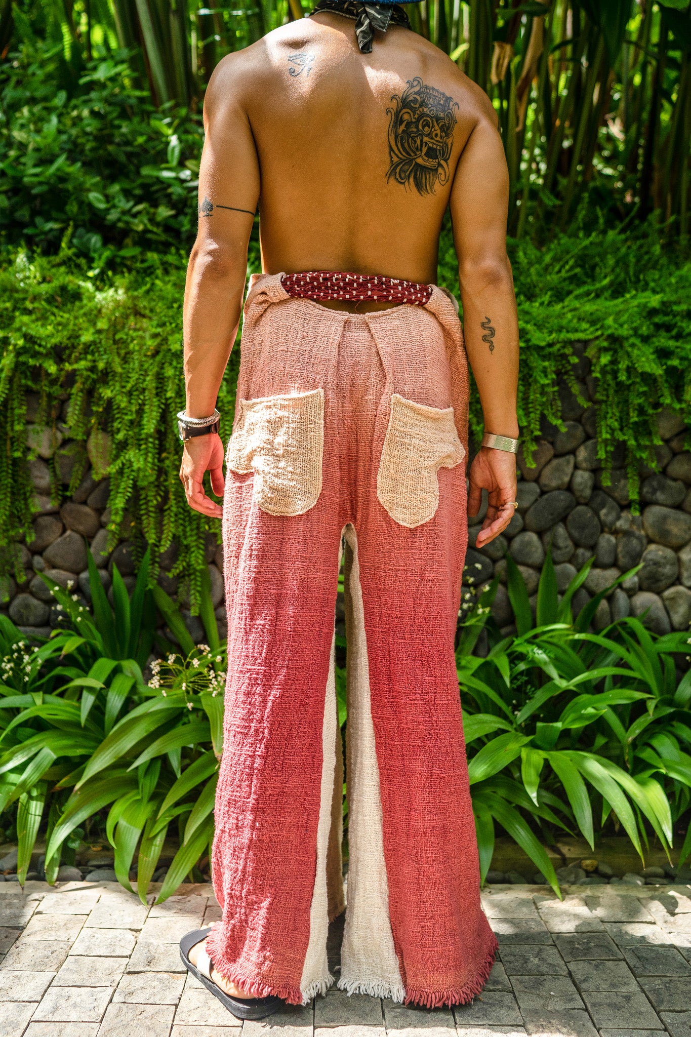 Sail Wrap Trousers Back