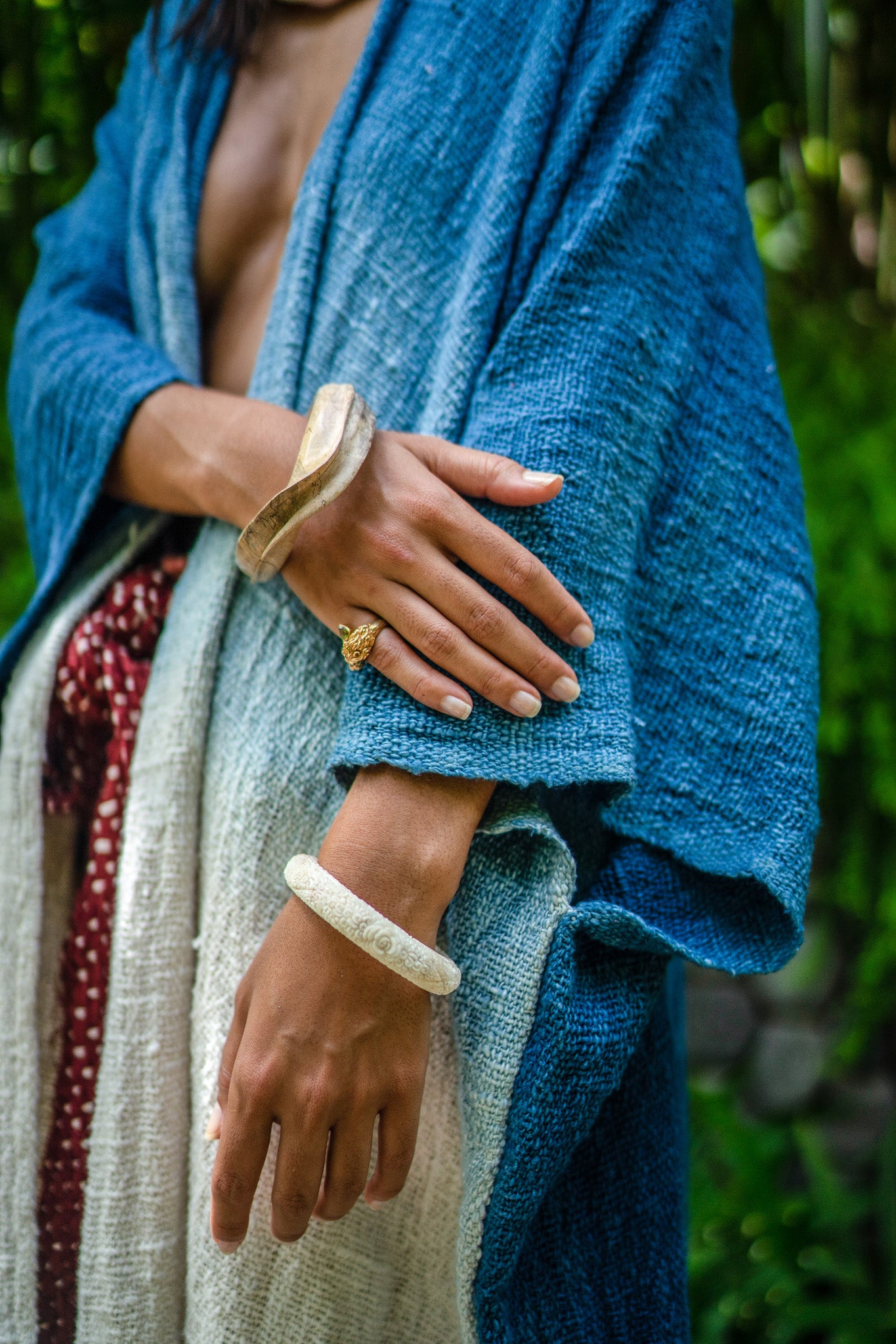 Ocean Coat Side Sleeve Detail