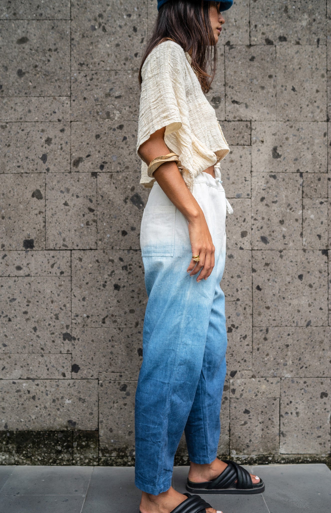 Amira Parachute Pants Side Profile Catalogue Shot