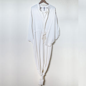 Undyed Sail Silk Jumpsuit