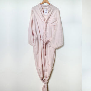 One Tone Adventure Sail Jumpsuit in Coconut Pink product shot.