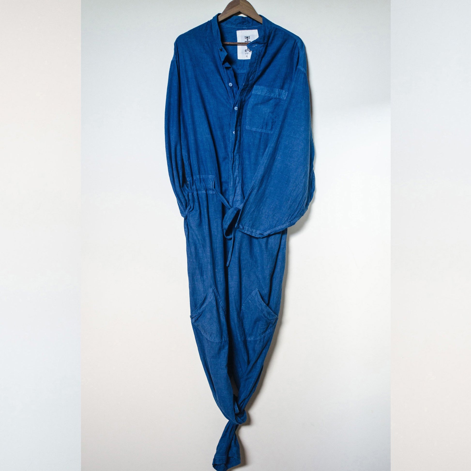 Deep Ocean Indigo Jumpsuit Product Photo
