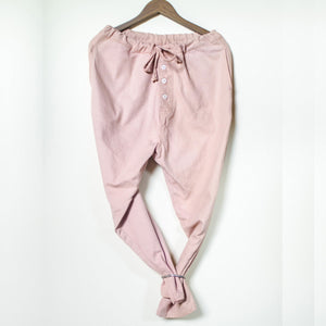 One Tone Parachute Pants Coconut Pink Product Photo