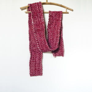 Handwoven Hibiscus Red Belt Product Photo