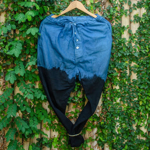 Earth Meets Ocean Cotton Canvas Parachute Pants