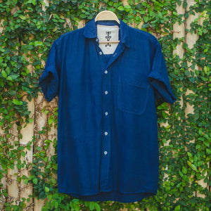 Indigo Ocean Grandfather Shirt