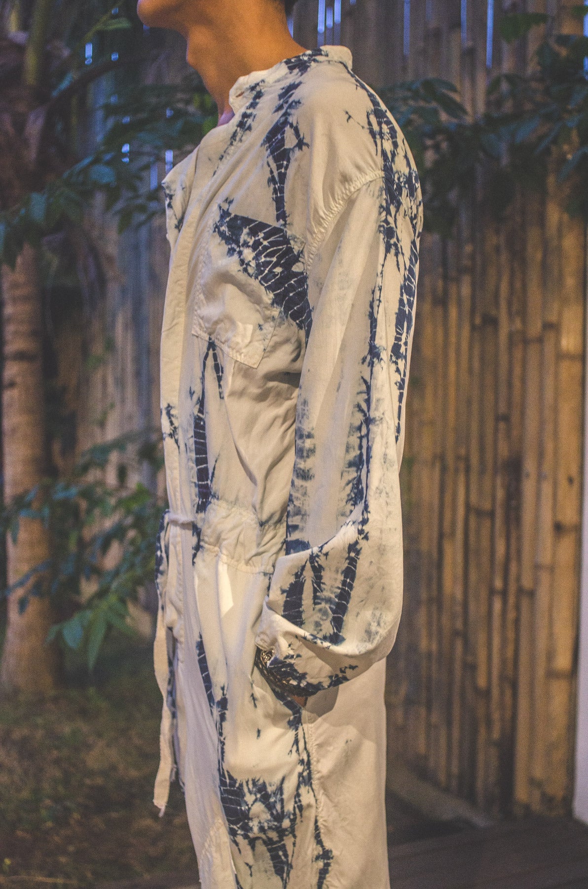 Ocean Sky Adventure Sail Silk Jumpsuit