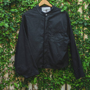 Umbrella Tree Black Long Sleeve Sail Shirt (Stock)
