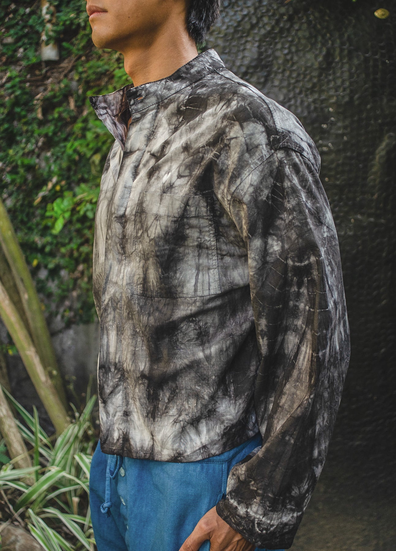 Earth Moon Forest Long Sleeve Sail Shirt