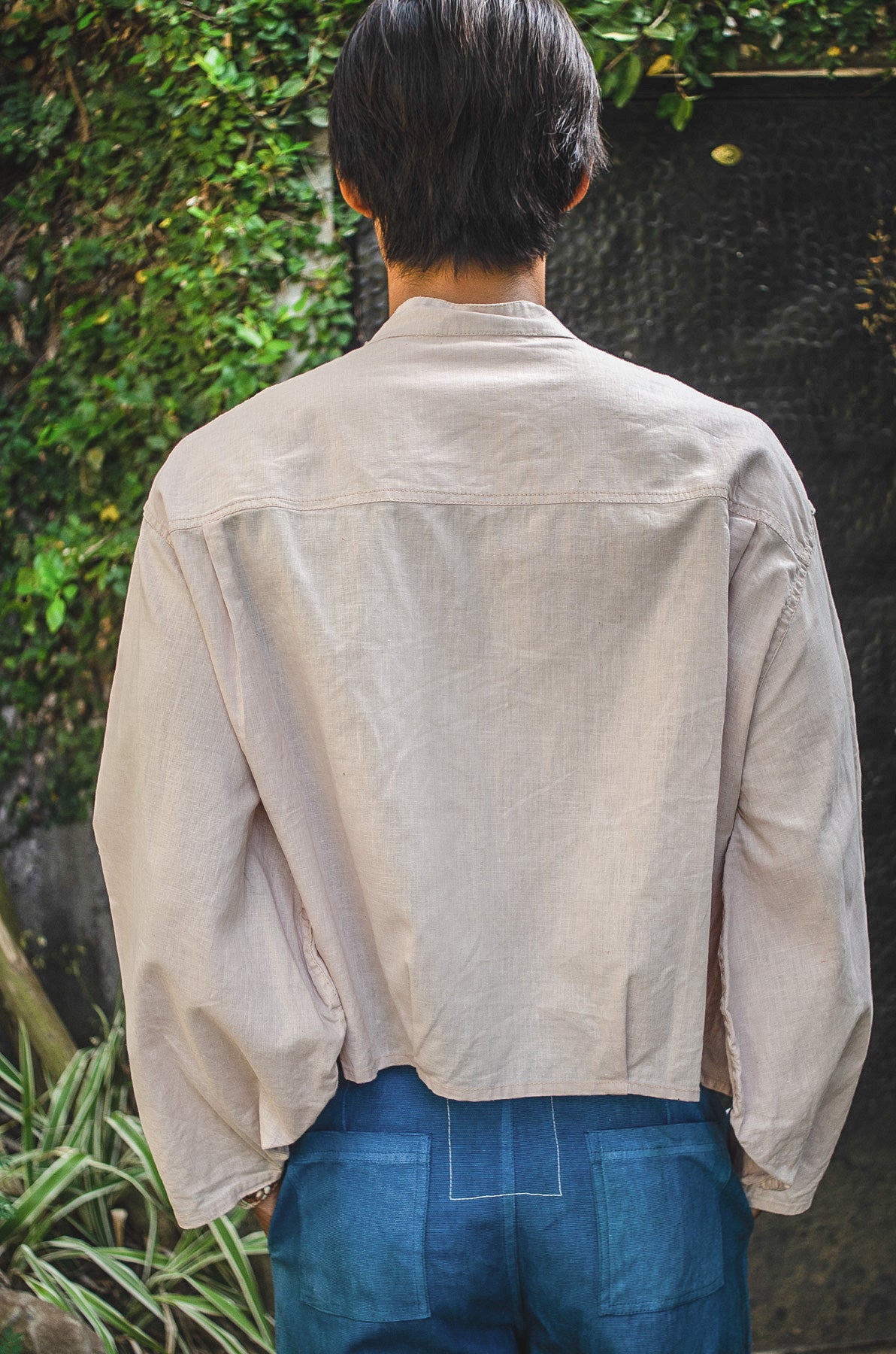 Undyed Long Sleeve Sail Shirt