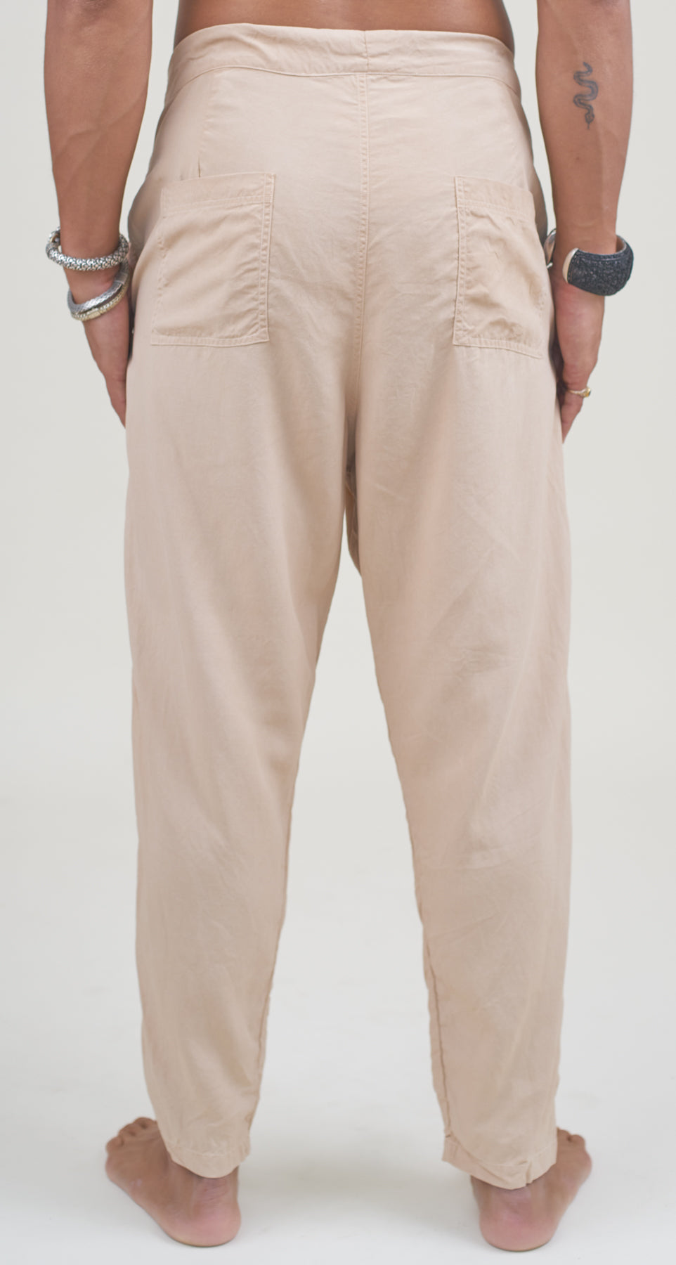 Rose Earth Silk Fuji Parachute Pants (Stock)