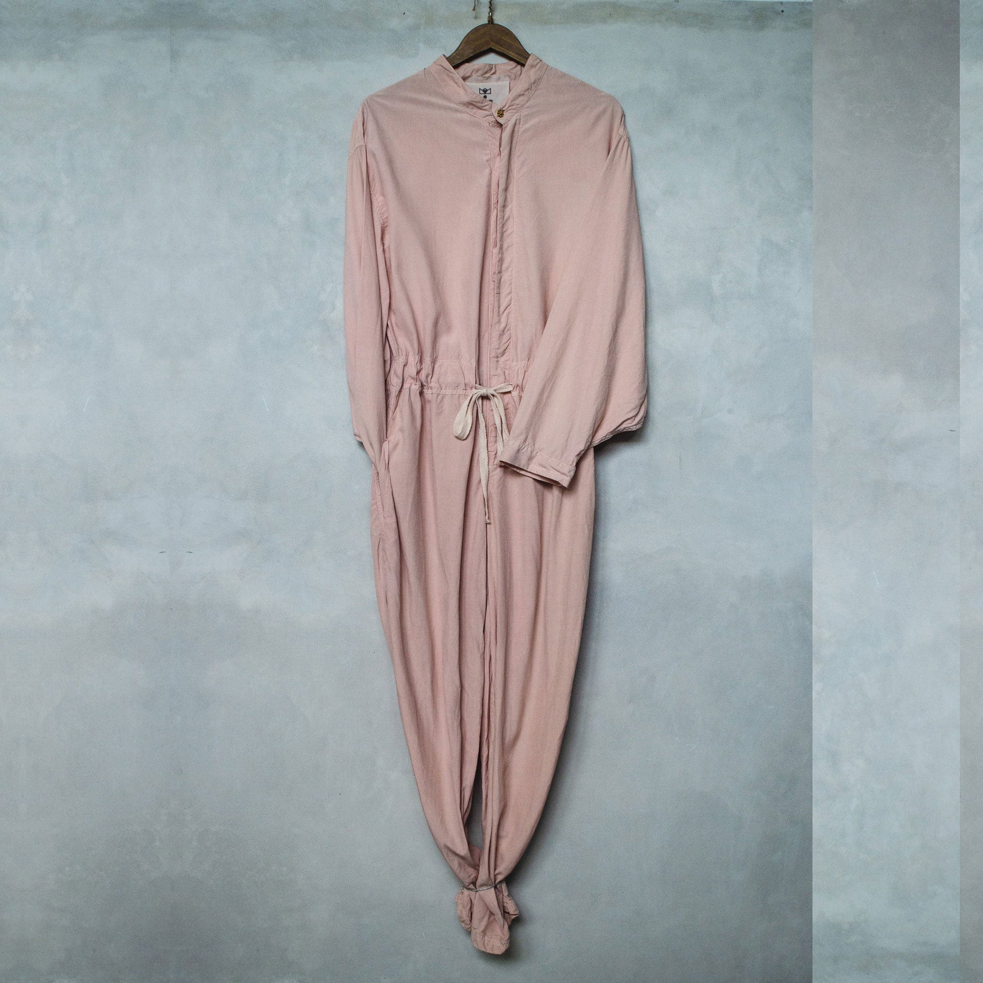 Coconut Pink Sail Silk Jumpsuit
