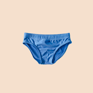 Awareness Simple Swim Brief Indigo Ocean Product Shot